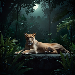 Jungle Moon Safari Gangstasino Online Casino