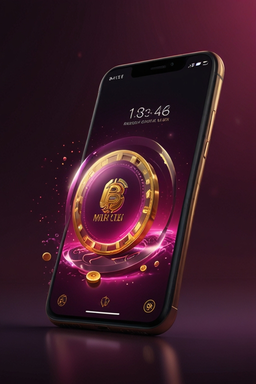Smartphone mit Gangstasino App